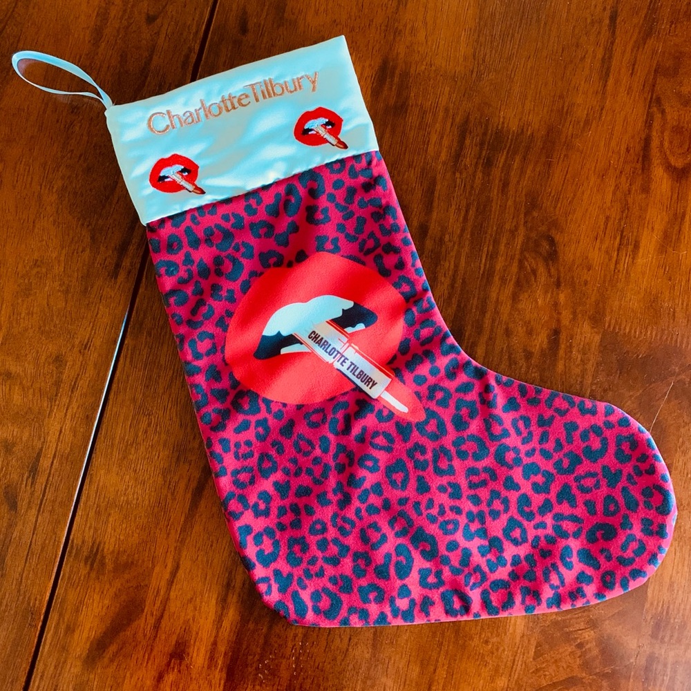 Charlotte Tilbury Holiday Stocking. Collectors Item!